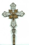Bottega piemontese sec. XIX, Croce processionale