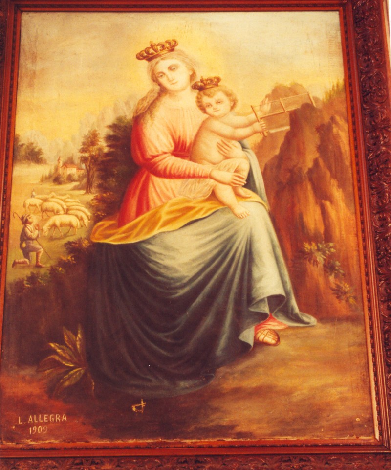 Allegra L. (1909), Madonna di Monserrato