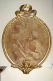 Pronti C. sec. XVII, Dipinto ovale con San Matteo Evangelista