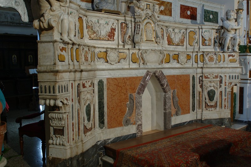 La Maina G. seconda metà sec. XVIII, Altare maggiore