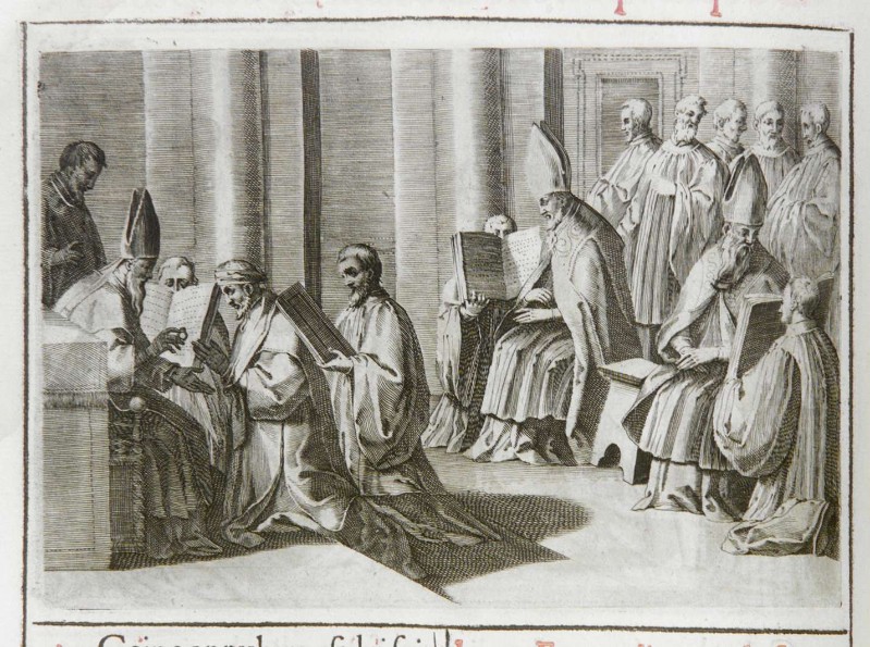 Ambito romano (1595), Consacrazione del vescovo 8/12