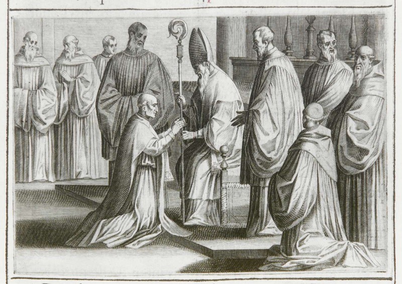 Ambito romano (1595), Benedizione dell'abate 7/9