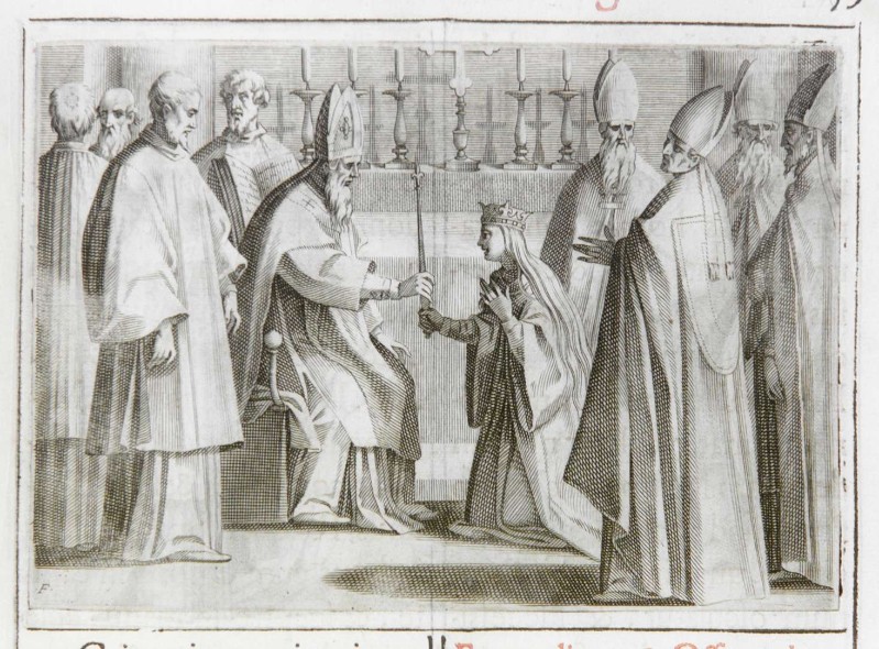 Ambito romano (1595), Benedizione e incoronazione della regina 5/11