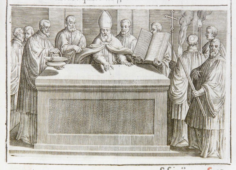 Ambito romano (1595), Dedicazione o consacrazione di una chiesa 7/18