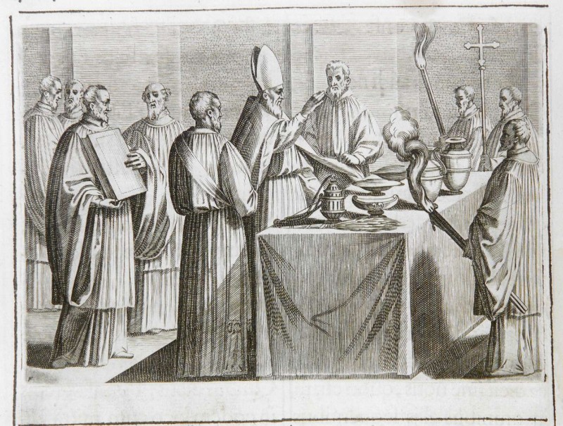 Ambito romano (1595), Consacrazione dell'altare 1/8