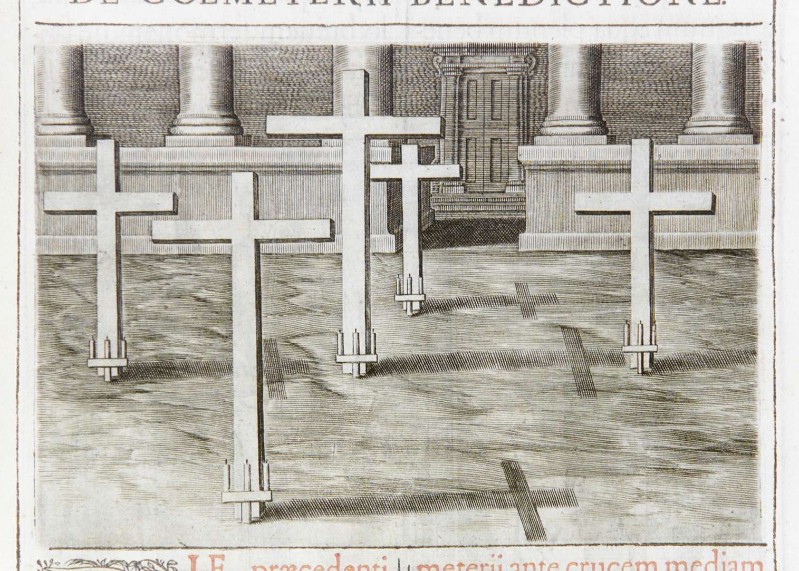 Ambito romano (1595), Benedizione del cimitero 1/6