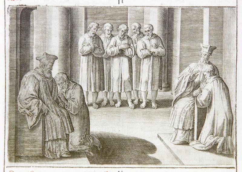 Ambito romano (1595), Riconciliazione dei penitenti 1/4