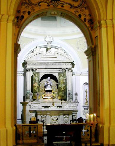 La cappella dedicata a sant’Agazio