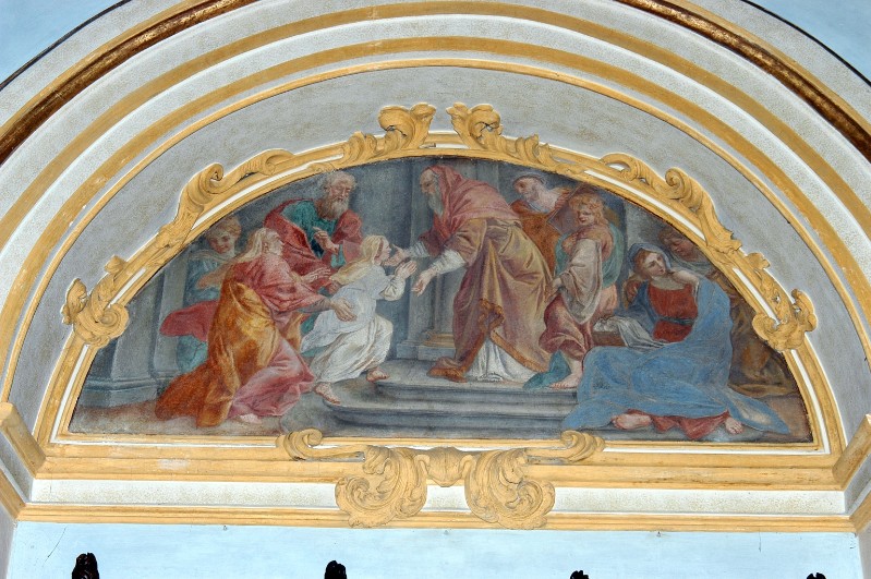 Rusca B. (1713-1719), Presentazione di Maria fanciulla al tempio