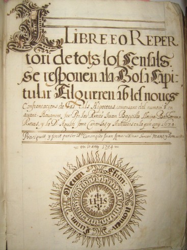 Repertorio, 1704