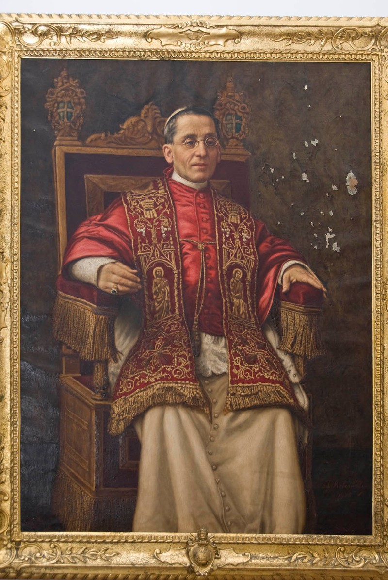 Robertelli A. (1915), Ritratto di papa Benedetto XV