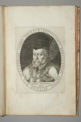 Sadeler J. sec. XVI-XVII, Ritratto di Ferdinando II d'Asburgo