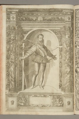 Custos D. (1603), Ritratto di Alessandro Farnese