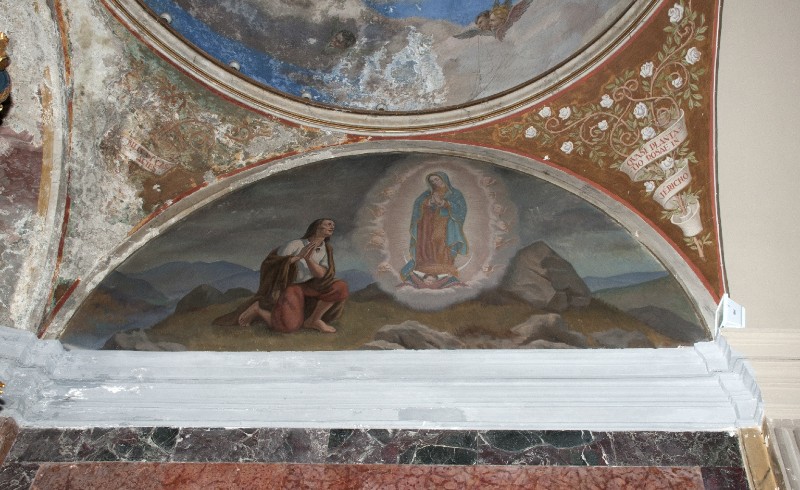 Ciotti G. (1931), Dipinto murale dell'Apparizione a Giandiego