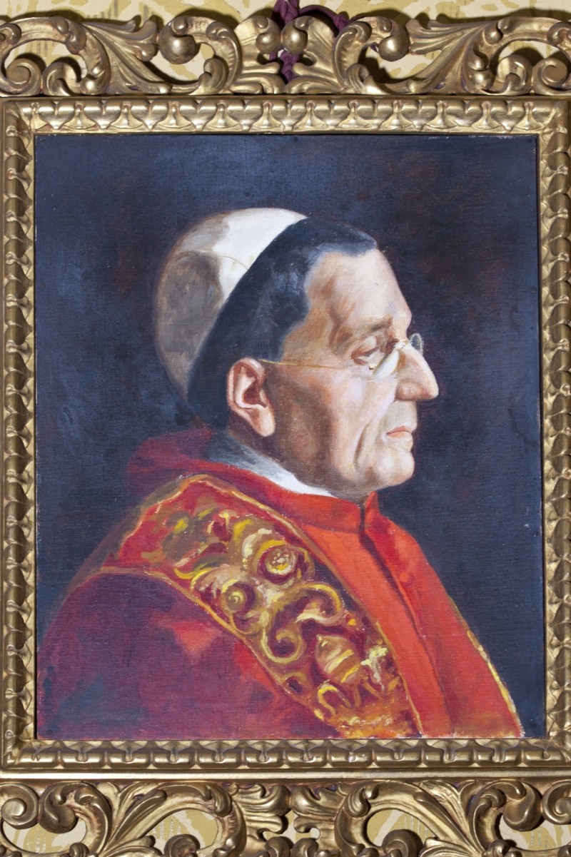 Bott. piacentina primo quarto sec. XX, Ritratto di papa Benedetto XV