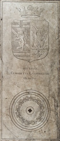Bott. toscana (1836), Lapide sepolcrale di Elisabetta Lamporecchi