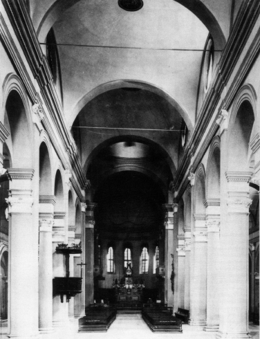 Il presbiterio nel 1930