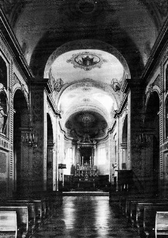 Il presbiterio nel 1939
