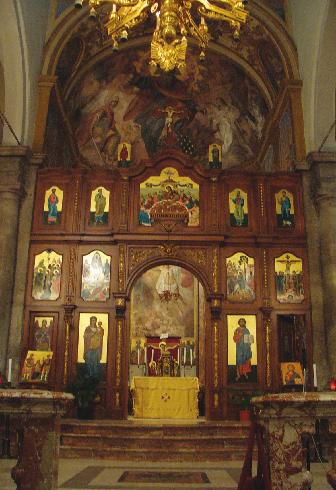 L’iconostasi della cattedrale