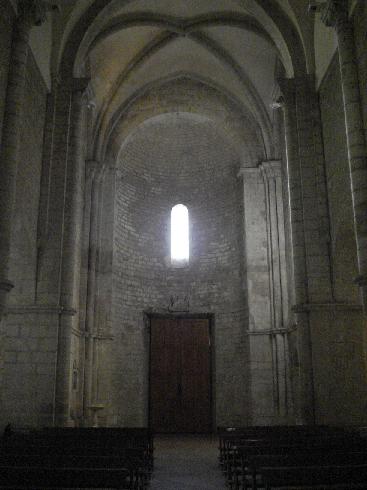 La controfacciata (antica abside)