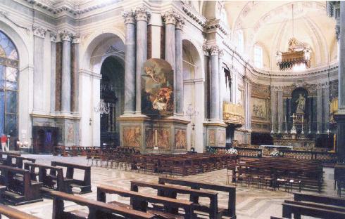 L'interno del Duomo negli anni precedenti il Giubileo del 2000