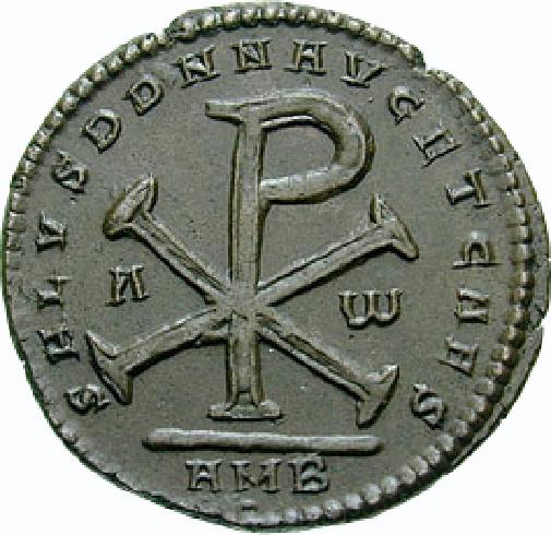  Moneta del IV sec.
