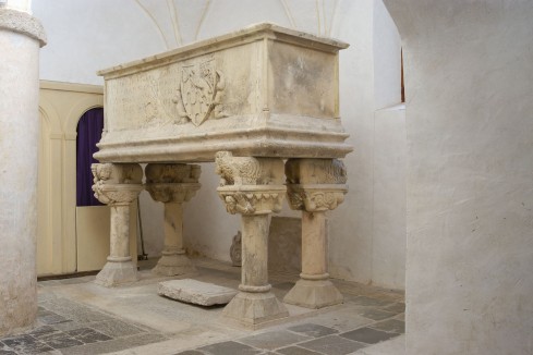 Ambito veneto sec. XIV, Arca sepolcrale di Walterpertoldo