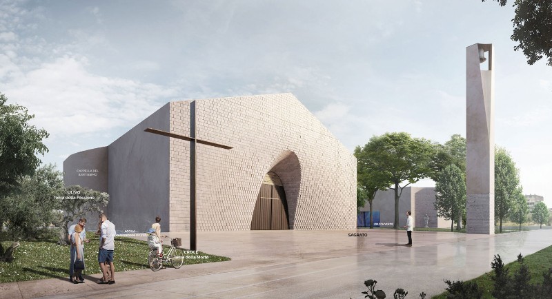 Nuovo complesso parrocchiale ad Alba Adriatica (TE): ecco il progetto scelto