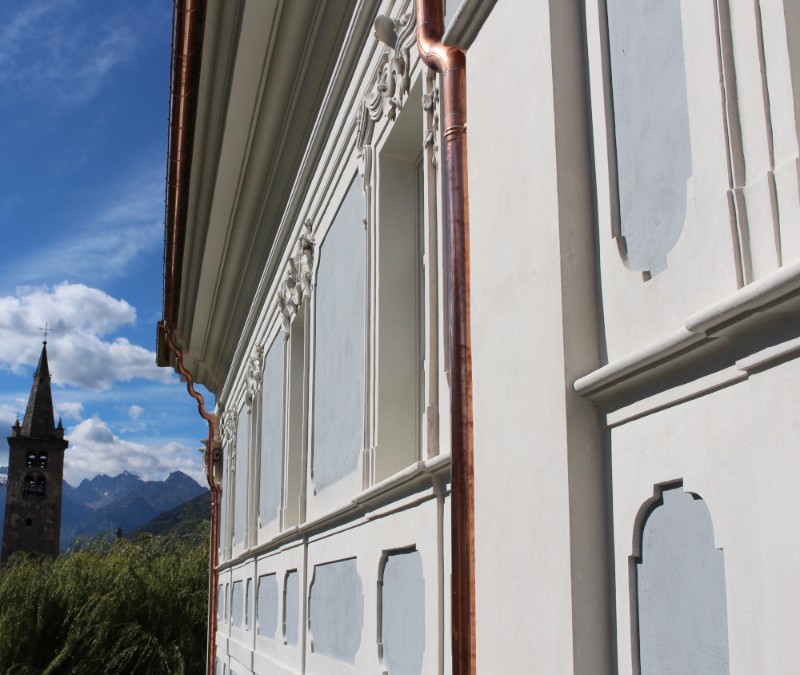 I "mattoni" del Seminario maggiore di Aosta