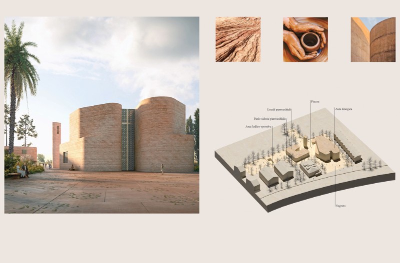 Nuovo complesso parrocchiale a Giardini Naxos (ME): ecco il progetto scelto