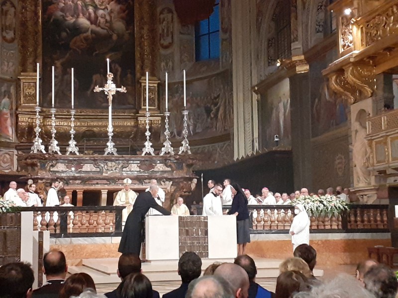 Cremona: dedicazione del nuovo altare della Cattedrale