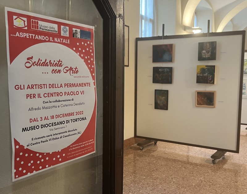 Solidarietà...con arte. Gli artisti del Museo della Permanente di Milano donano le loro opere per aiutare il Centro Paolo VI di Casalnoceto