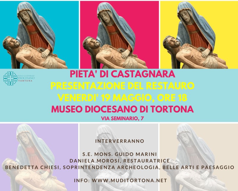 Dall'Oltrepò arriva al Museo Diocesano la Pietà di Castagnara