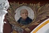 Girosi G. secondo quarto sec. XX, San Pietro Canisio in olio su tela