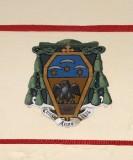 Ambito laziale sec. XX, Dipinto con stemma del vescovo Mengacci