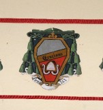Ambito laziale sec. XX, Dipinto con stemma del vescovo Grazioso II