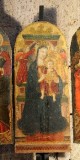 Carolino da Viterbo (1478), Dipinto con Madonna in trono