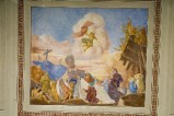 Melle G. (1949), Dipinto murale della Resurrezione di Gesù