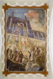 Melle G. (1955), Dipinto murale del martirio