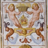 Asciutto S.-Vaccaro S. secc. XVIII-XIX, Putti con cesta e campanelle
