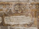 Ambito umbro sec. XVII, Memoria mitrata del vescovo Pietro II