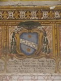 Ambito umbro sec. XVII, Arme del vescovo Giustiniano Moriconi