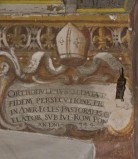 Ambito umbro sec. XVII, Memoria mitrata del vescovo Ortodulfo