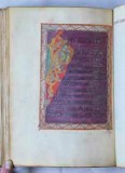Scriptorium bavarese terzo quarto sec. XI, Pagina miniata con iniziale P