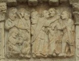 Guglielmo (1138), Bacio di Giuda e San Pietro taglia l'orecchio di Malco