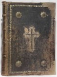Ambito lombardo-veneto sec. XIX, Libro liturgico con legatura in cuoio dorato