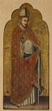 Simone di F. detto Simone dei Crocifissi sec. XIV, Dipinto Santo vescovo